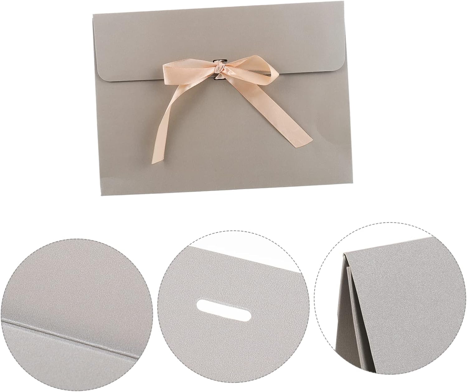 SEWOART 6pcs Bow Knot Gift Boxes for Parties and Celebrations
