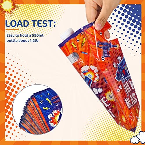 Pajean 100 Pcs Dart Battle Gift Bags for Parties