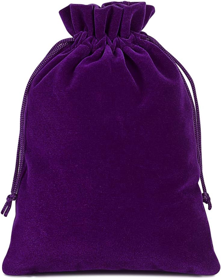Lucky Monet Velvet Drawstring Bags for Gifts