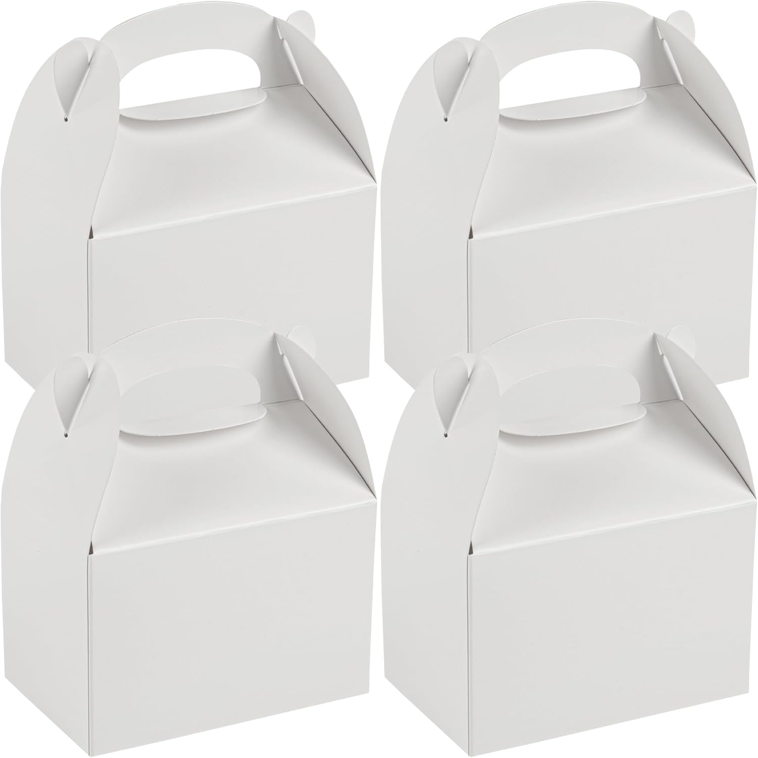 Restaurantware Bio Tek 4x25x25 Inch Gable Boxes 25 Count 1