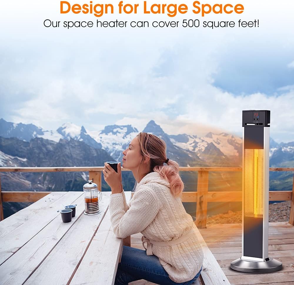Air Choice 1500W Space Heater with 3S Quick Heat and 3 Modes