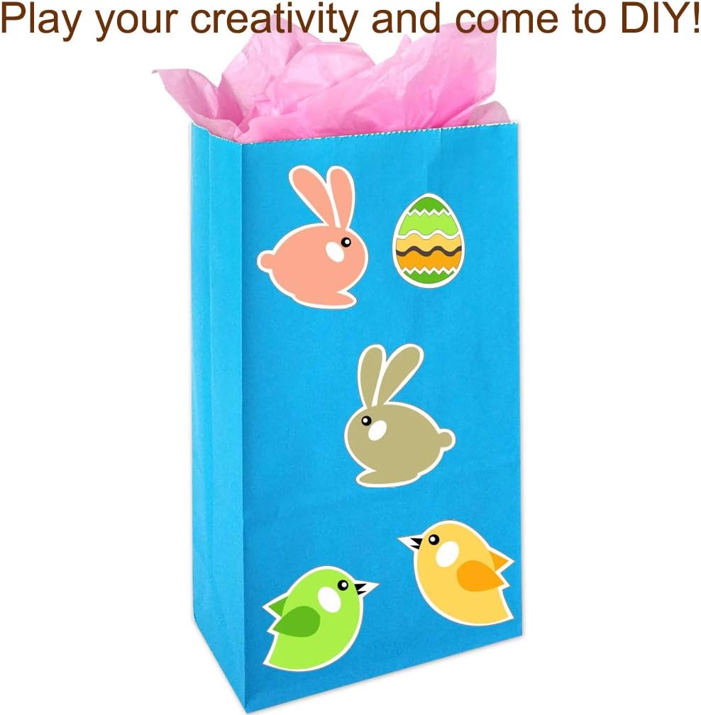 KEYYOOMY Small Rainbow Party Favor Bags 24 CT