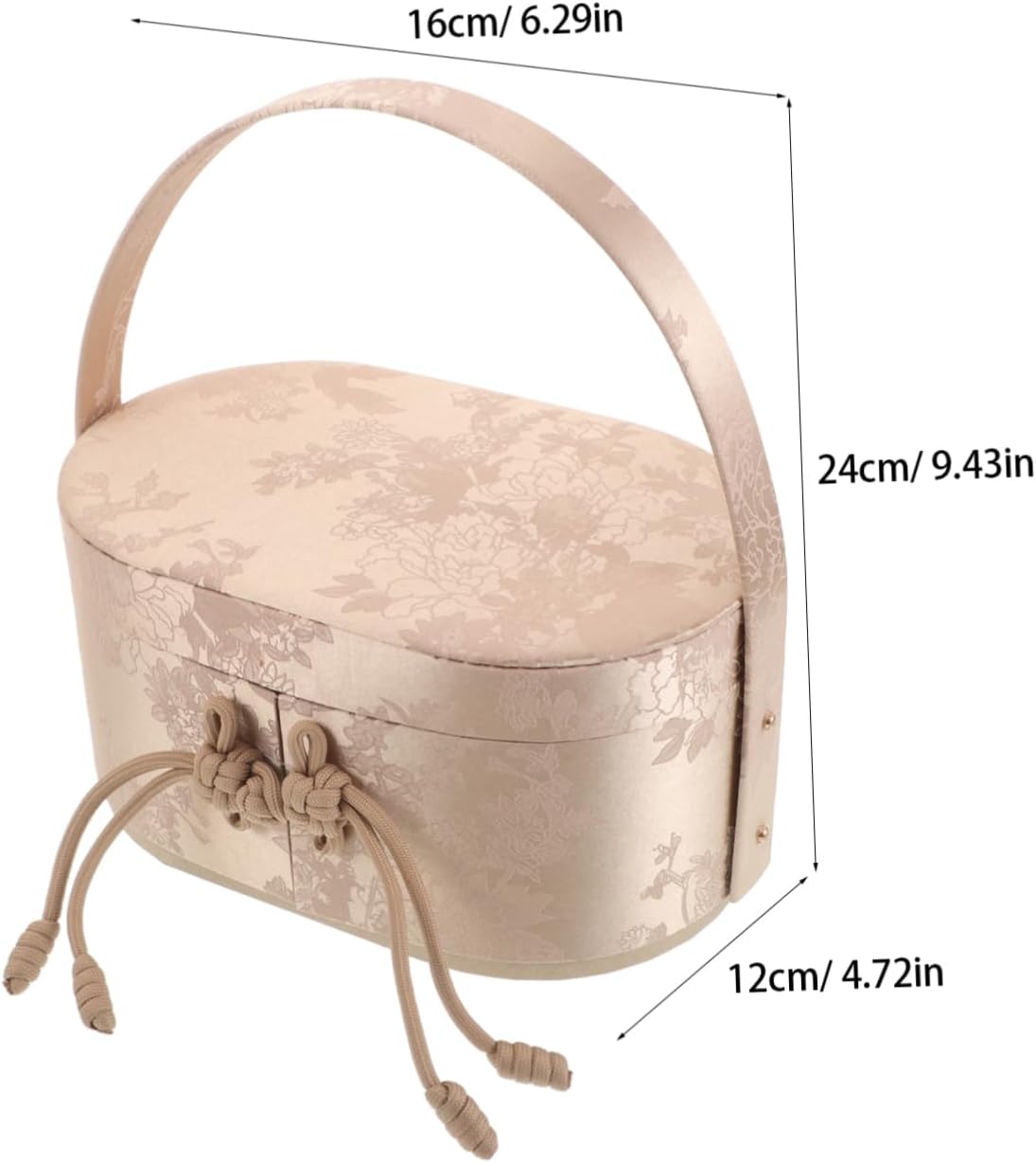 SEWOART Elegant Wedding Favor Candy Boxes with Handle