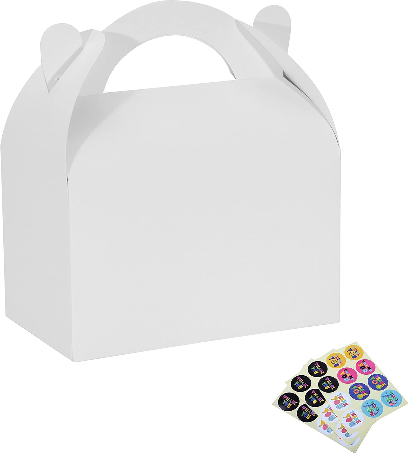 Bssay 30 Pack Treat Boxes with Handles for Parties