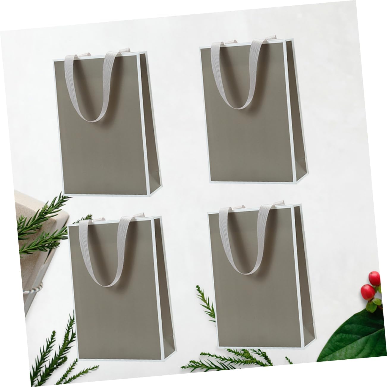 SAFIGLE 4pcs Jewelry Packaging Drawstring Bags for Travel and Gift Use