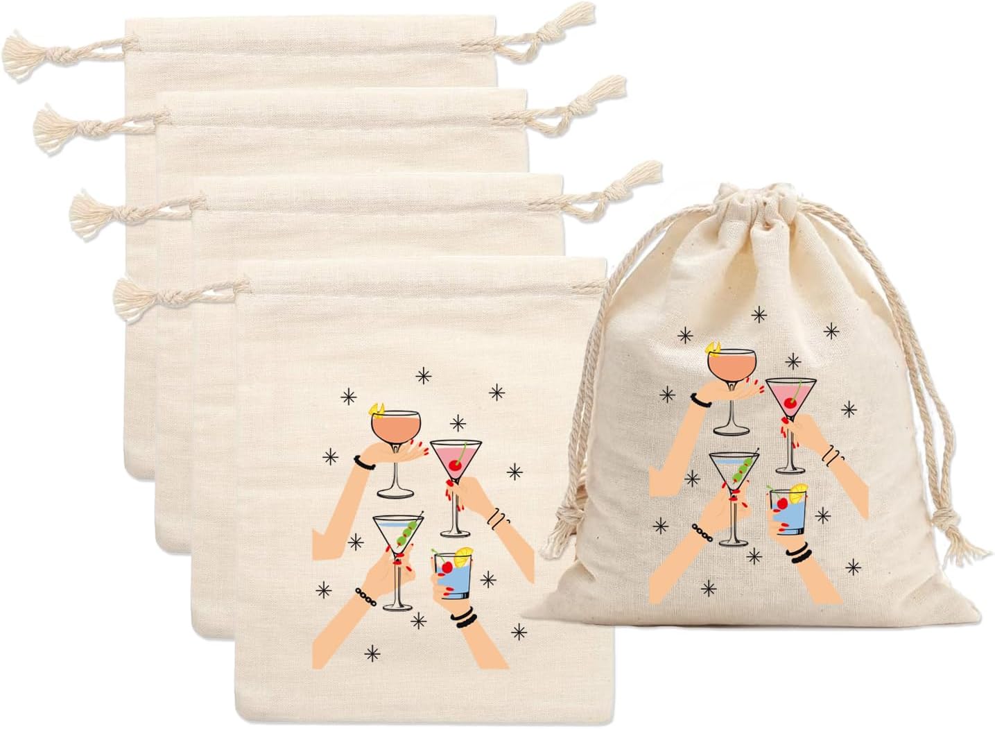 Bachelorette Party Gift Bags Hangover Kit Set 1MBD