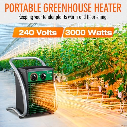 Dr Infrared Heater DR218 3000W Greenhouse Garage Workshop Heater