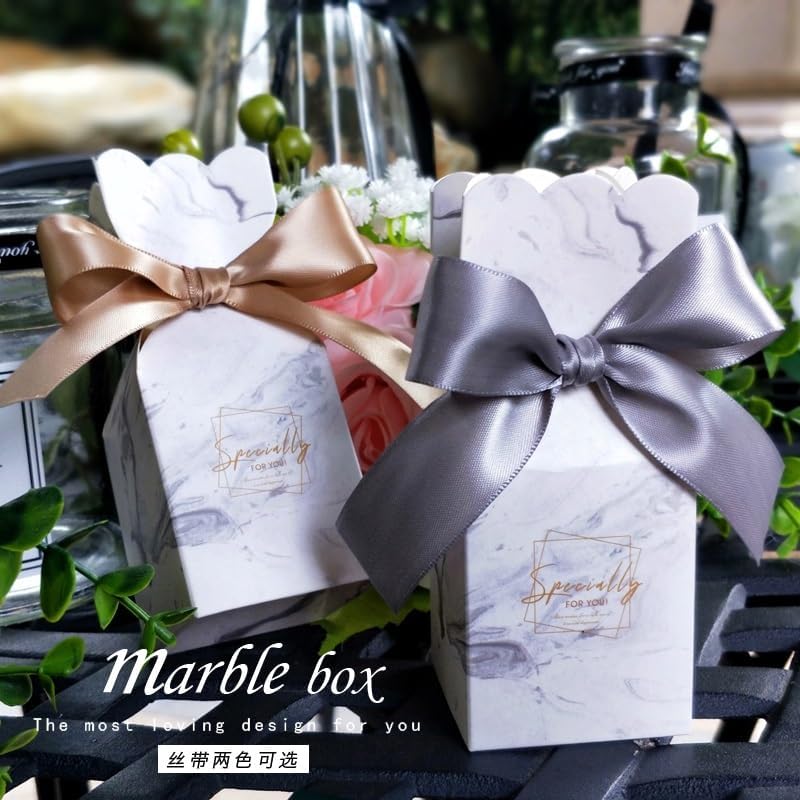 MODADA Gray Gift Bags for Wedding Favors 20pcs Set