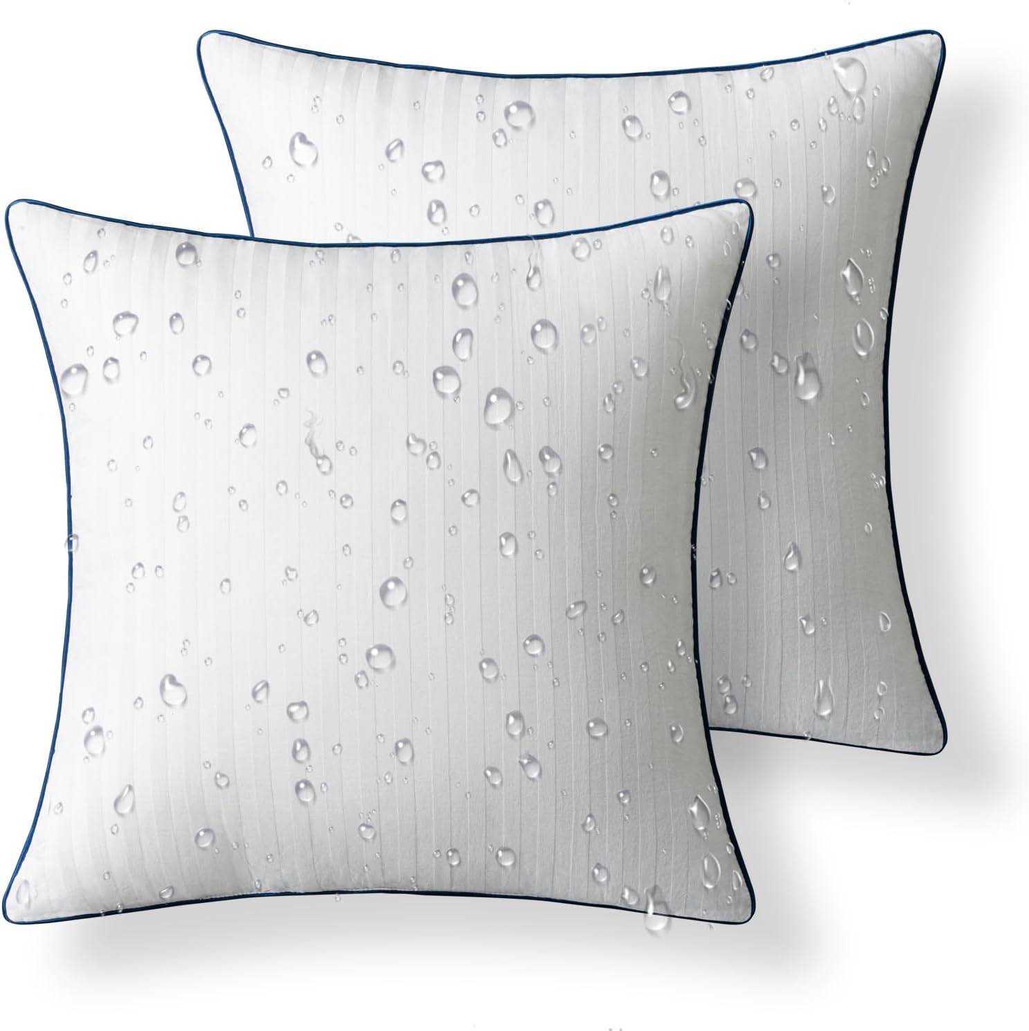 Phantoscope Water-Resistant Pillow Inserts - Pack of 2 20x20 Inch