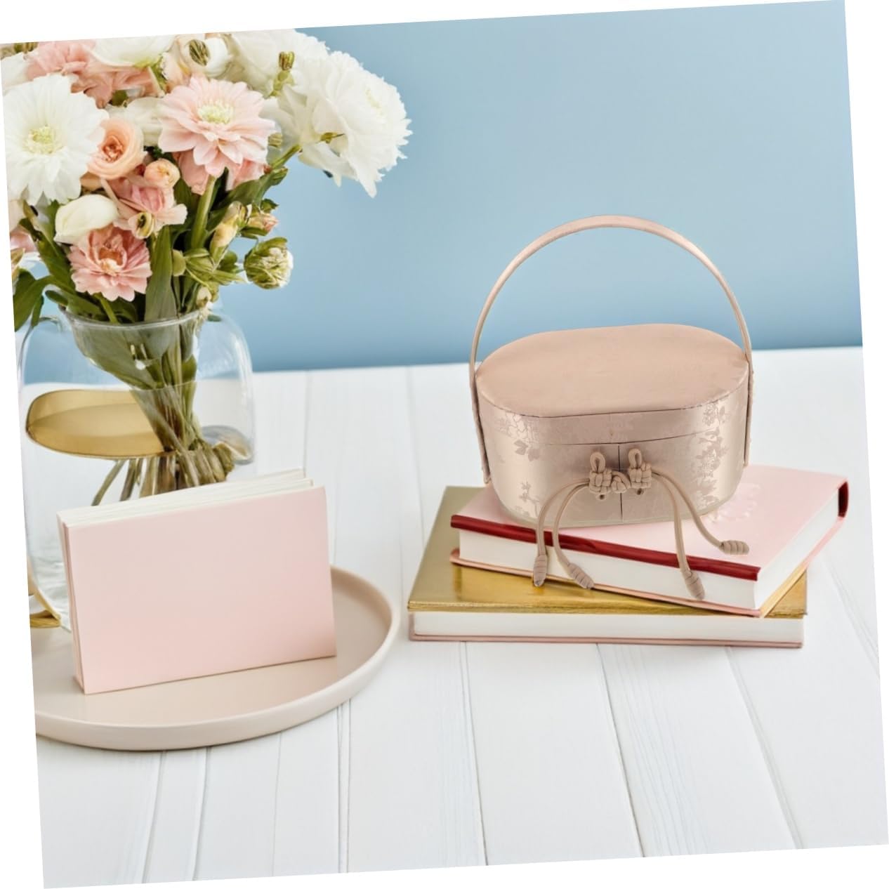 FRCOLOR Wedding Treat Boxes With Handle for Guests