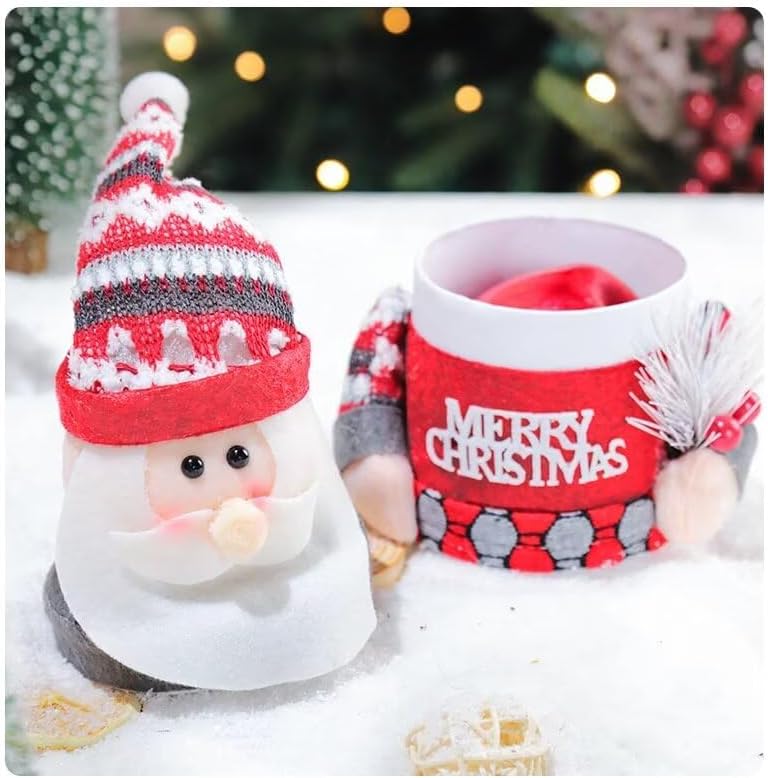 Kerio Christmas Apple Box Snowman Gift Bag
