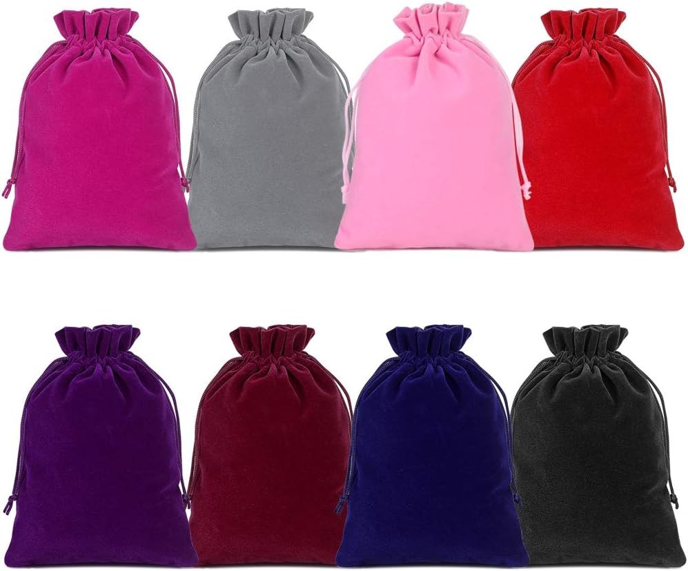 Lucky Monet Velvet Drawstring Gift Bags