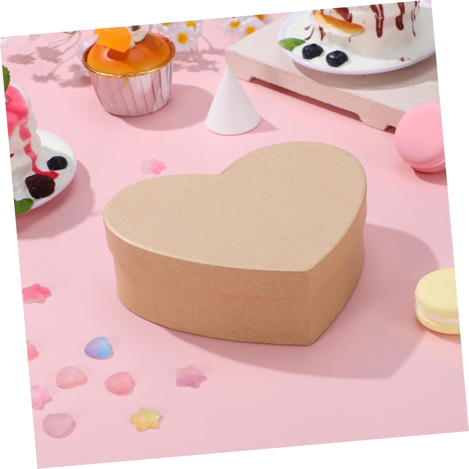 UTHCLO Valentine Shape Decorative Gift Box for Party Candies