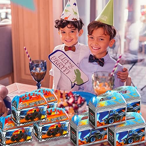Zonon 24 Piece Race Car Party Favor Boxes