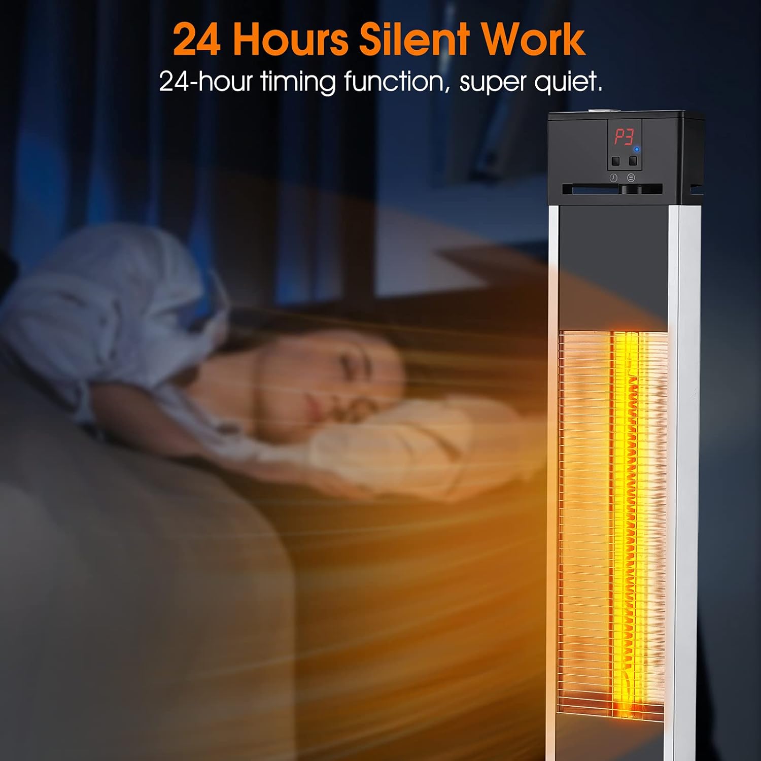 Air Choice 1500W Space Heater with 3S Quick Heat and 3 Modes