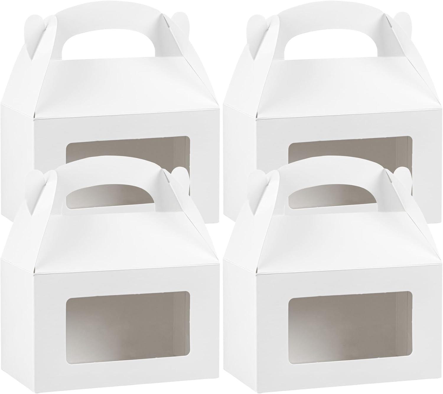 Restaurantware Bio Tek 6x35x35 Inch Gable Boxes 25 Gift Boxes