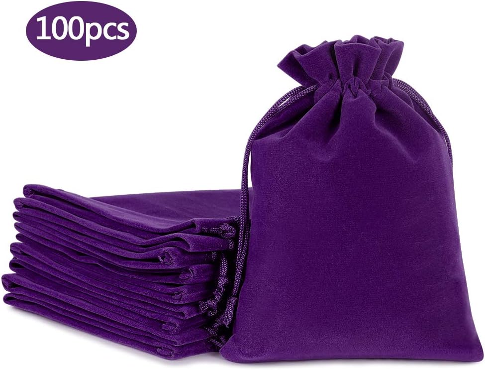 Lucky Monet Velvet Drawstring Gift Bags