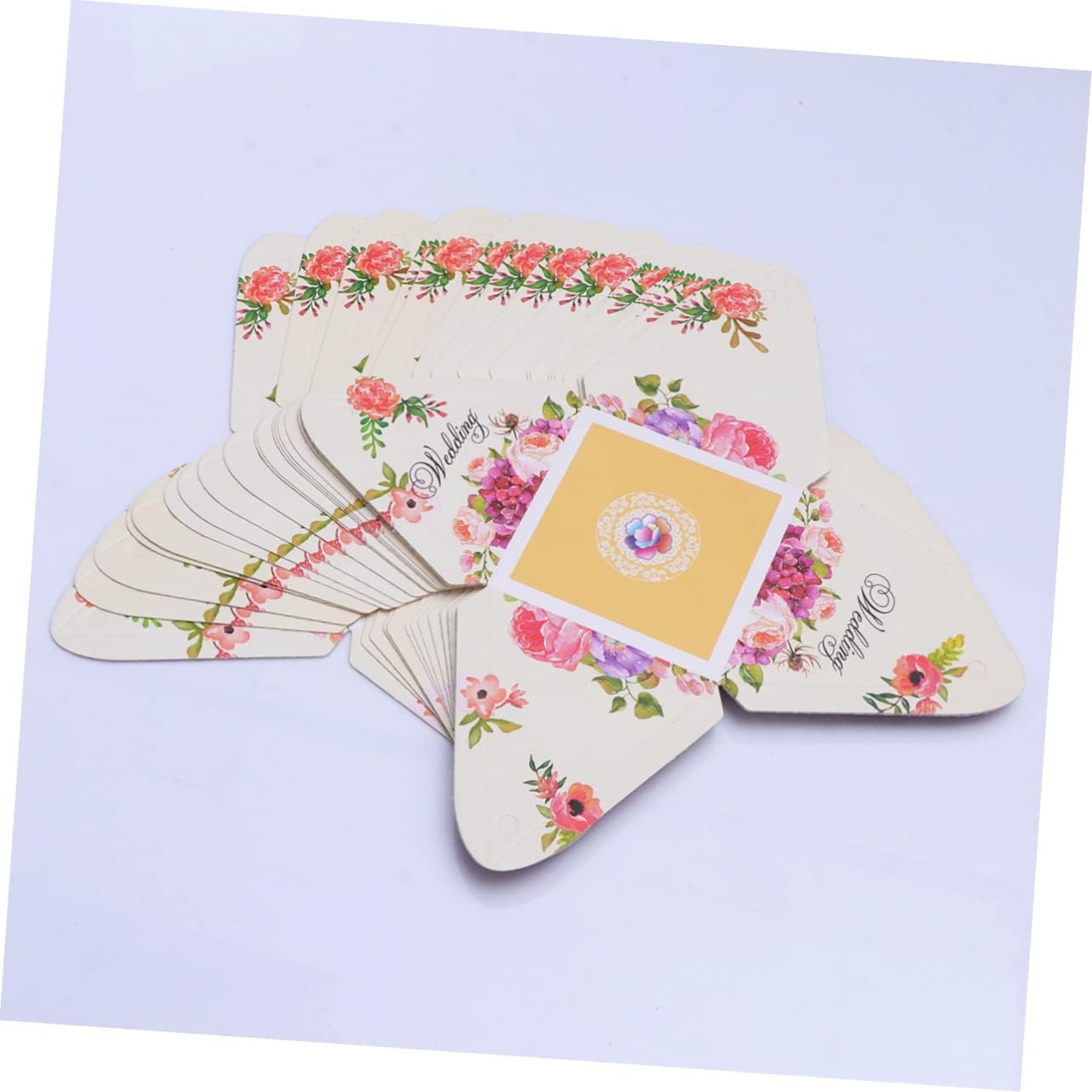 PRETYZOOM Pyramid Shaped Candy Gift Boxes for Wedding Favors
