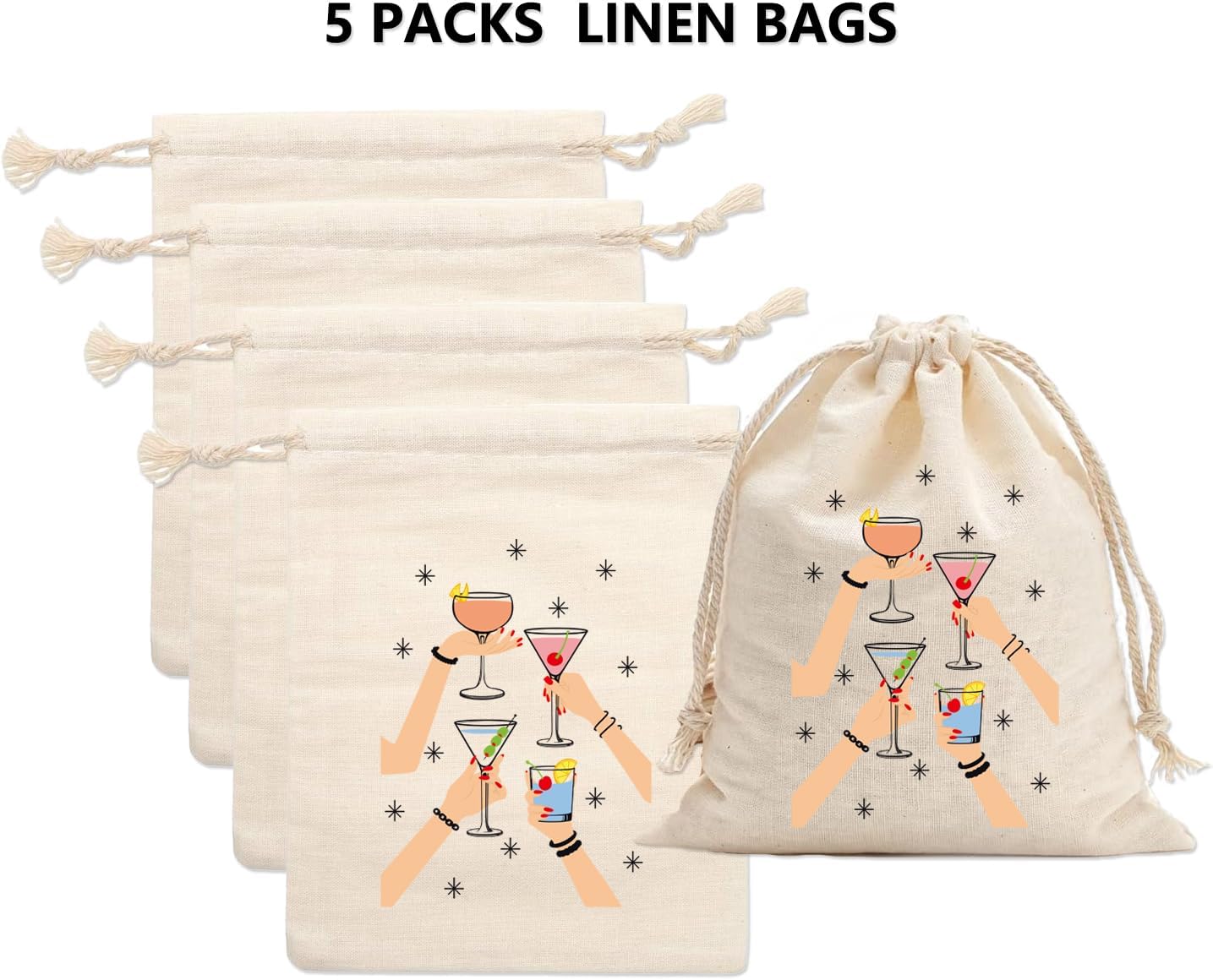 Bachelorette Party Gift Bags Hangover Kit Set 1MBD