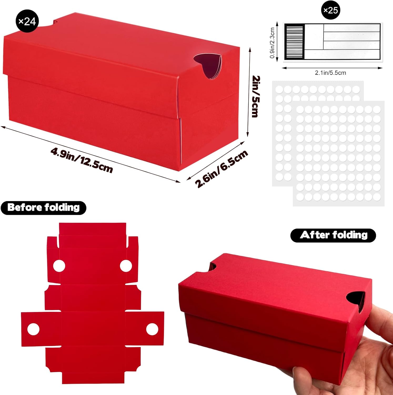 24 Pack Mini Sneaker Boxes for Party Favors