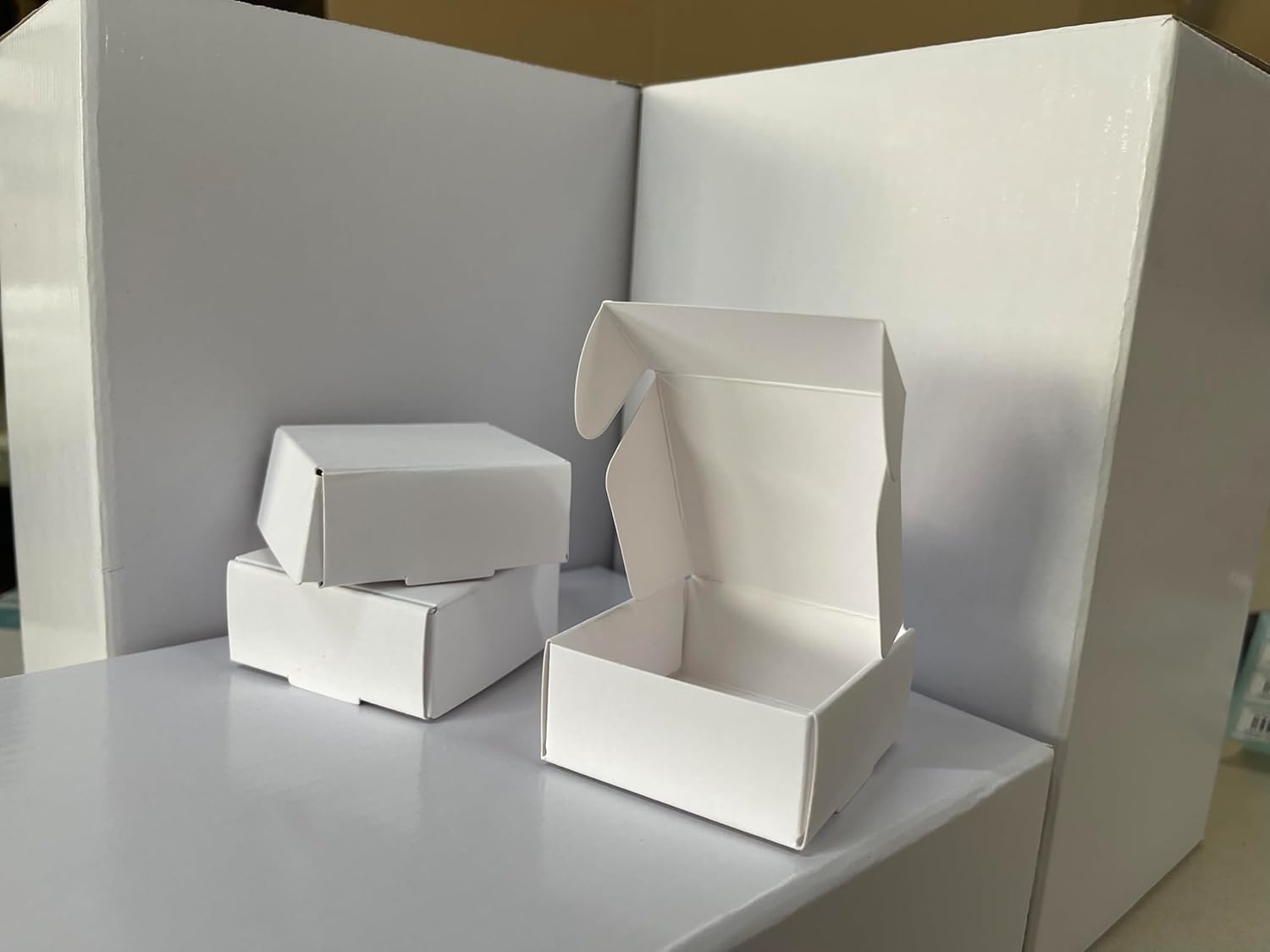 Aspakelle Mini Gift Boxes 100 Pack Kraft 217 x 217 x 098