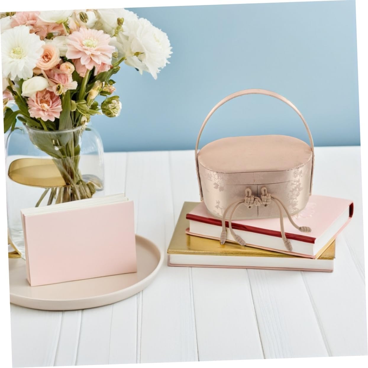 Beaupretty Wedding Candy Boxes with Decorative Handle