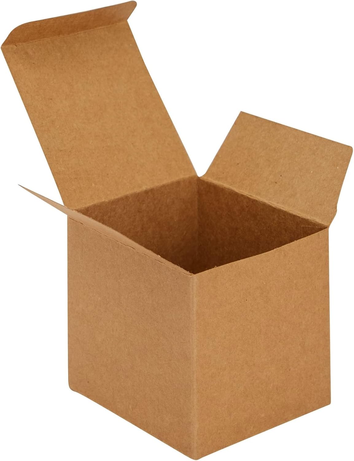 Stockroom Plus 50-Pack Brown Kraft Paper Boxes with Ribbons and Stickers
