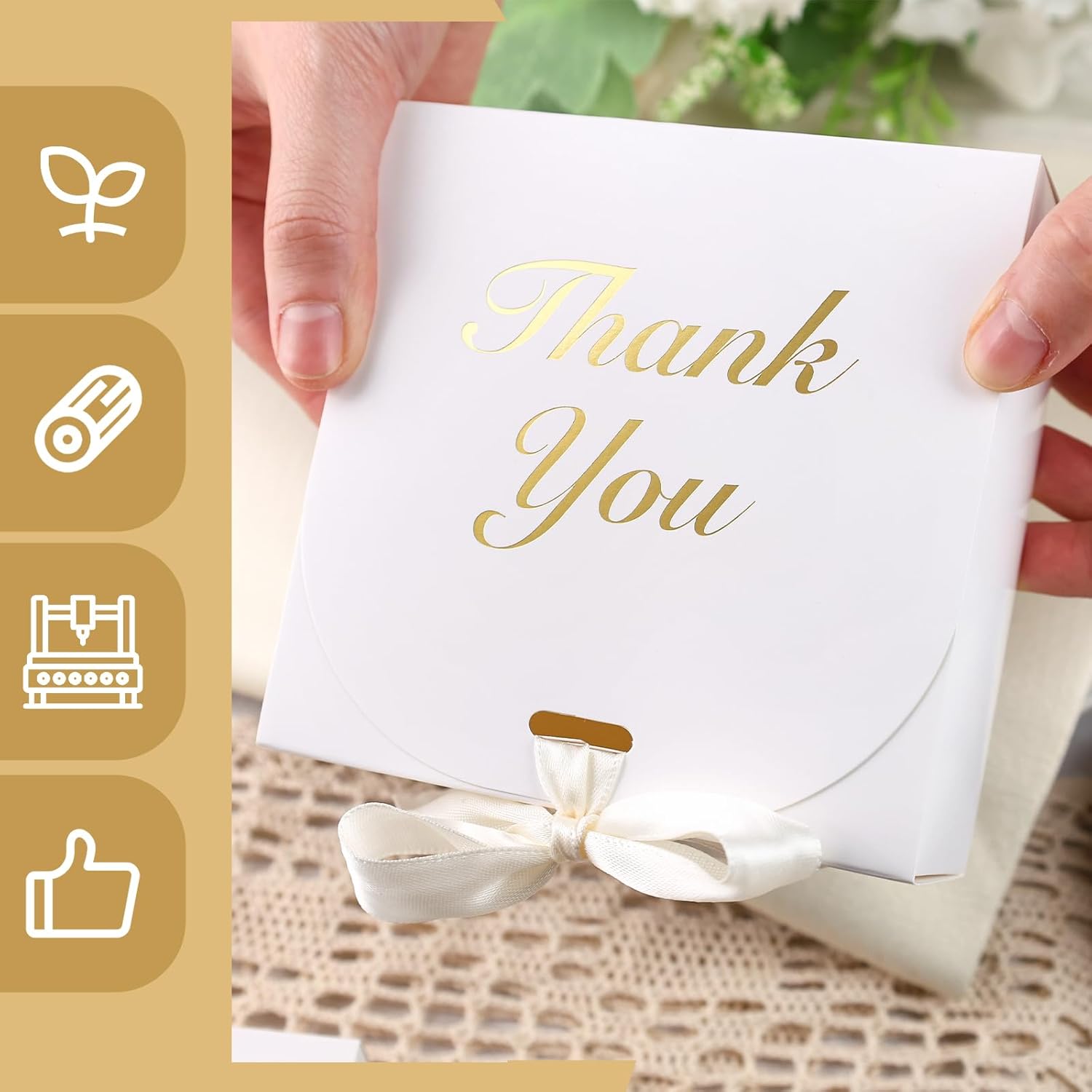 VGOODALL 20PCS Mini Gift Boxes with Bow Ribbon