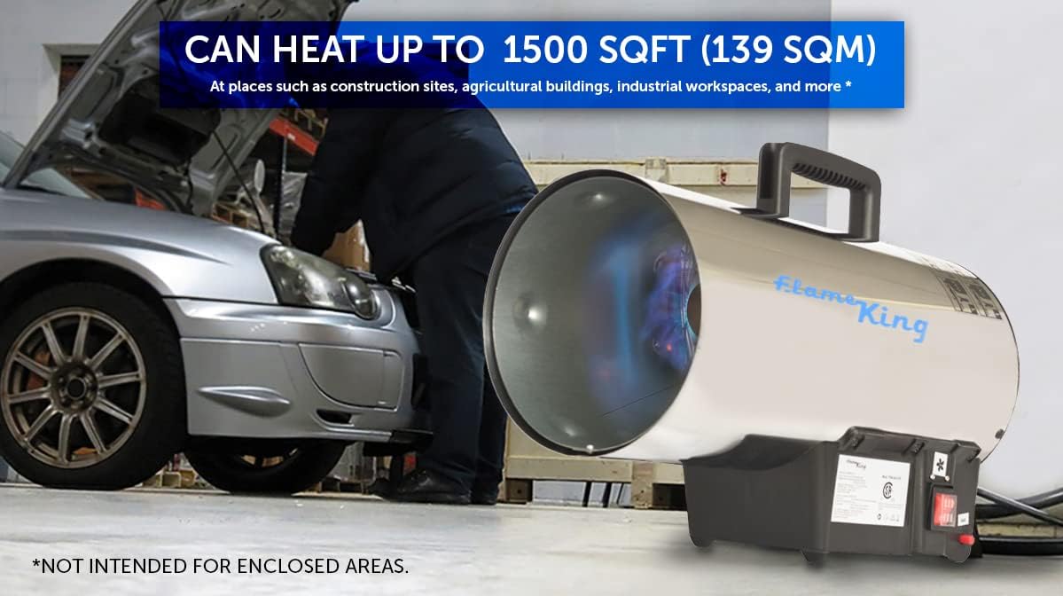 Flame King 60000 BTU Portable Propane Heater