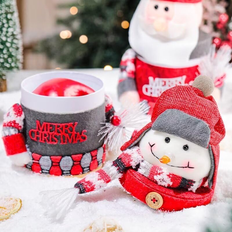 Kerio Christmas Apple Box Snowman Gift Bag