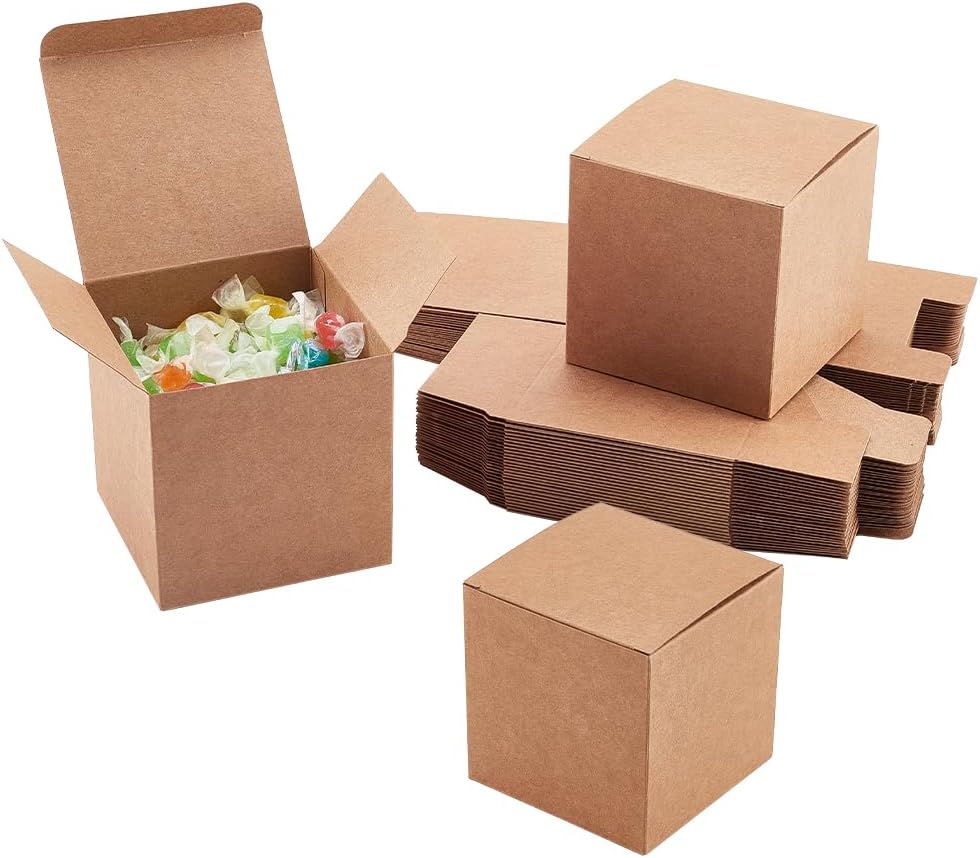 PH PandaHall 30PCS Kraft Gift Boxes for Small Gifts
