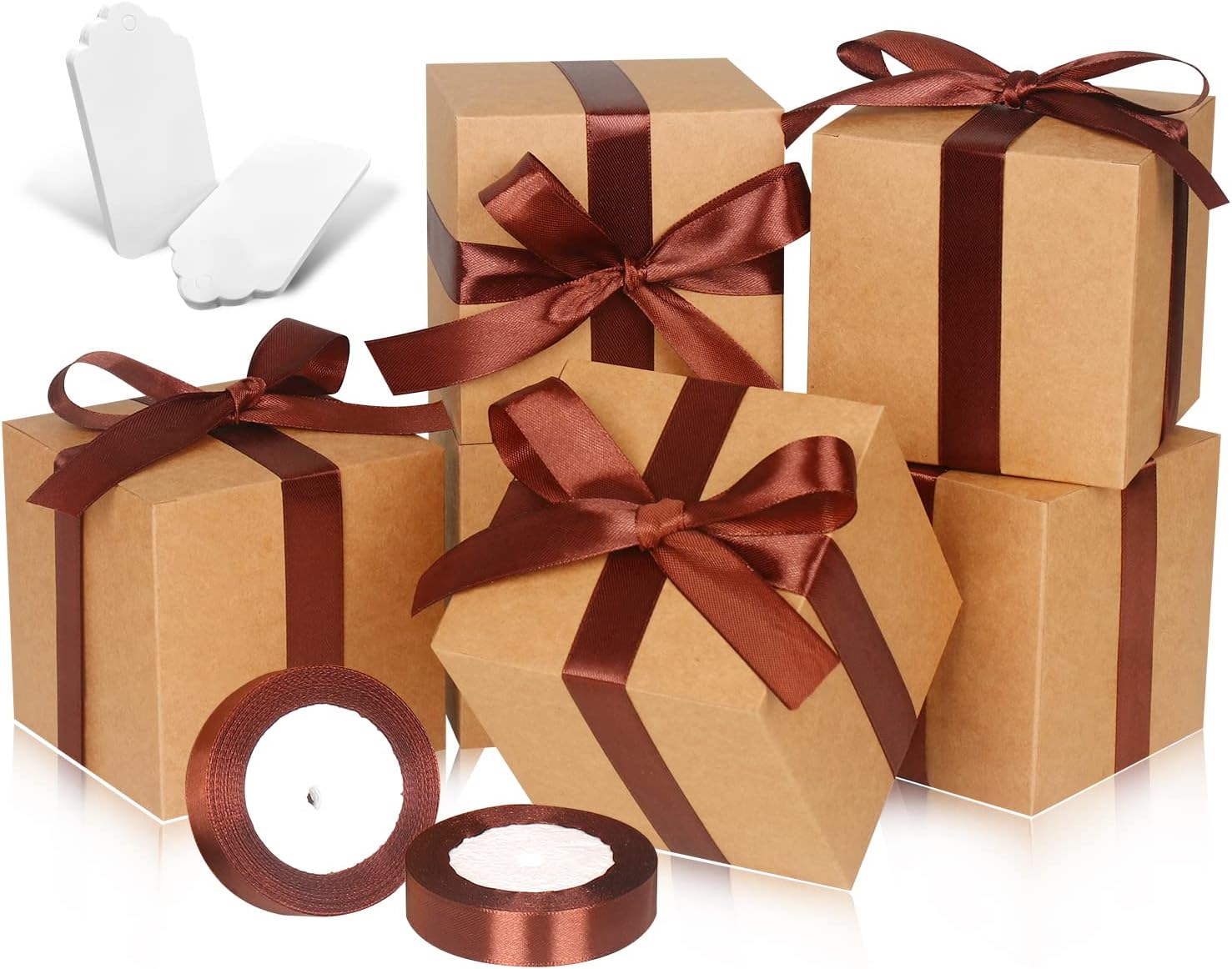 100 Pack Small Gift Boxes with Lids for Parties