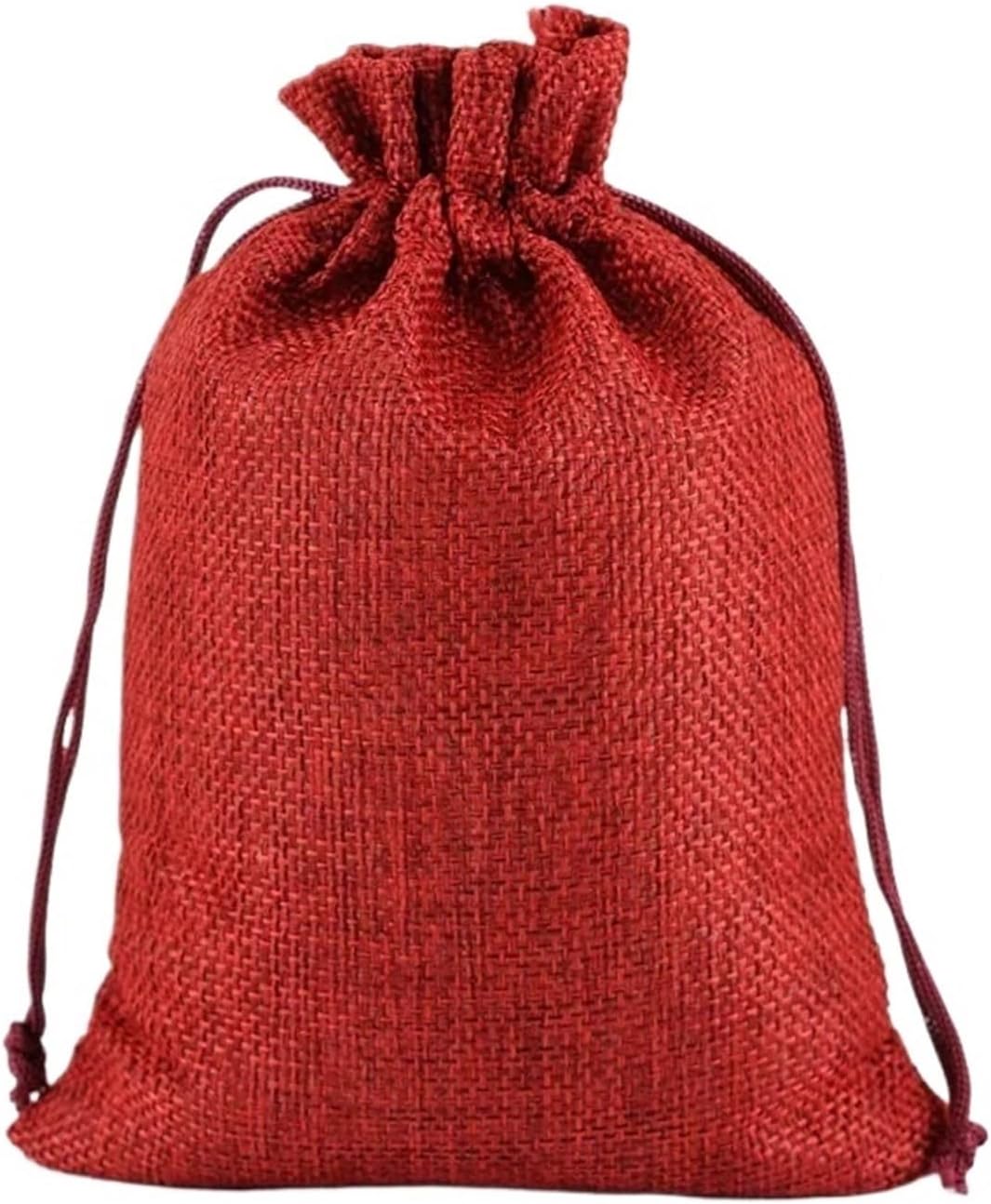 Sofxnng Cotton Linen Drawstring Gift Bags 25PCS 13X18CM 1