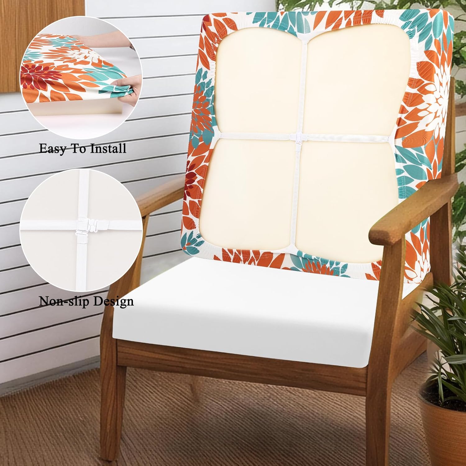 HEBE Outdoor Cushion Covers Set of 12