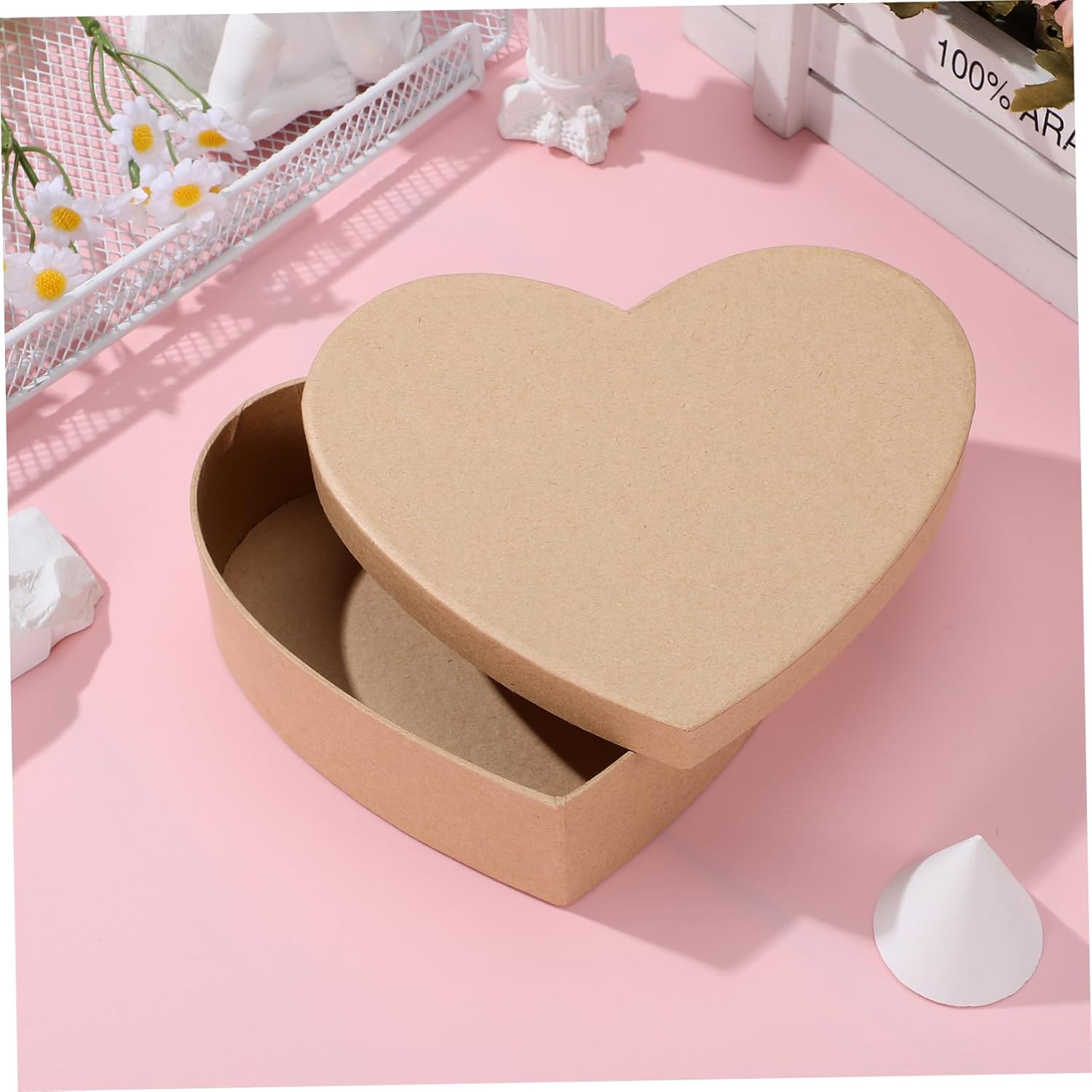 UTHCLO Valentine Shape Decorative Gift Box for Party Candies