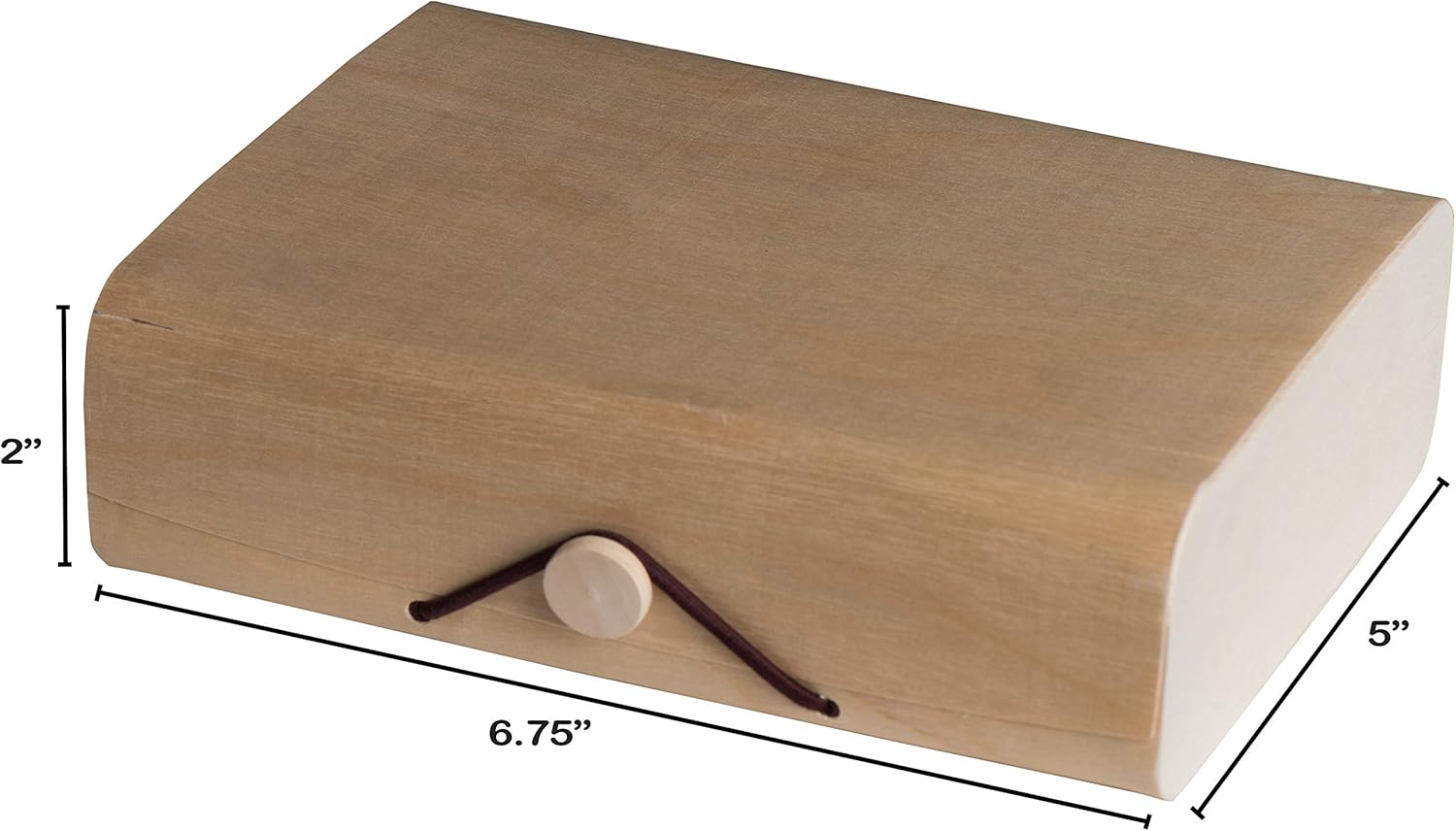 Hammont Wooden Candy Gift Box 4 Pack - 675x5x2
