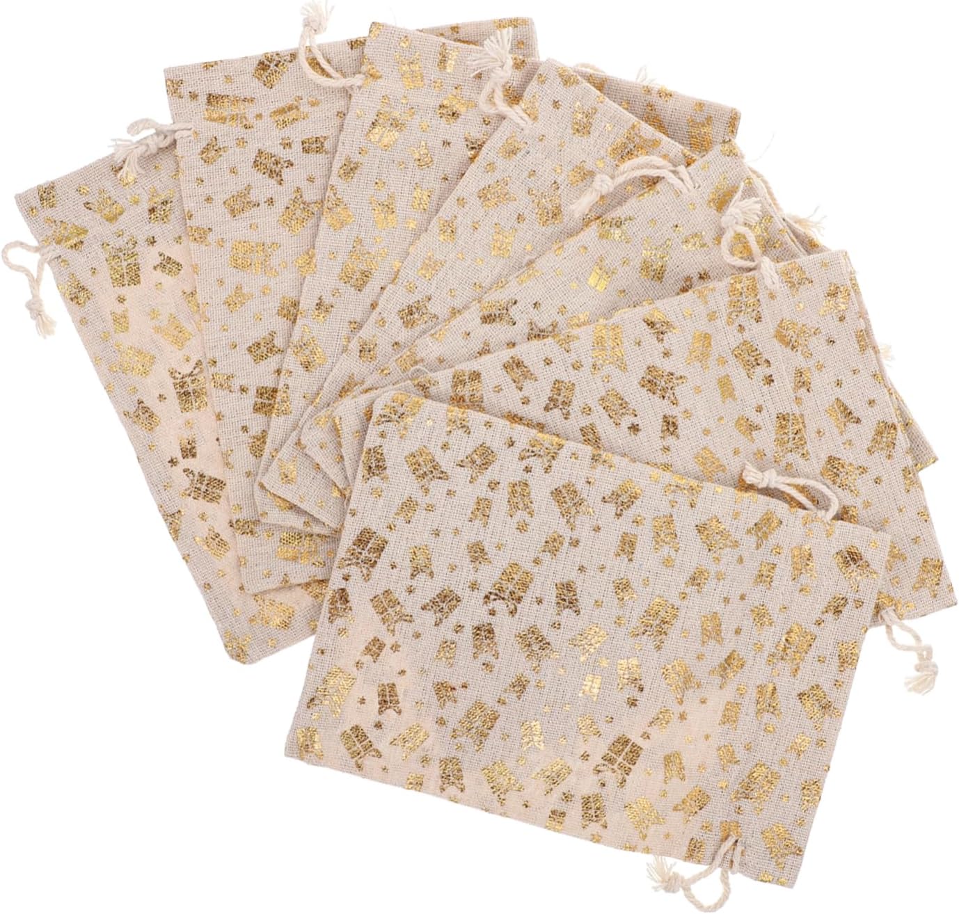 Anneome 25pcs Christmas Treat Drawstring Pouches