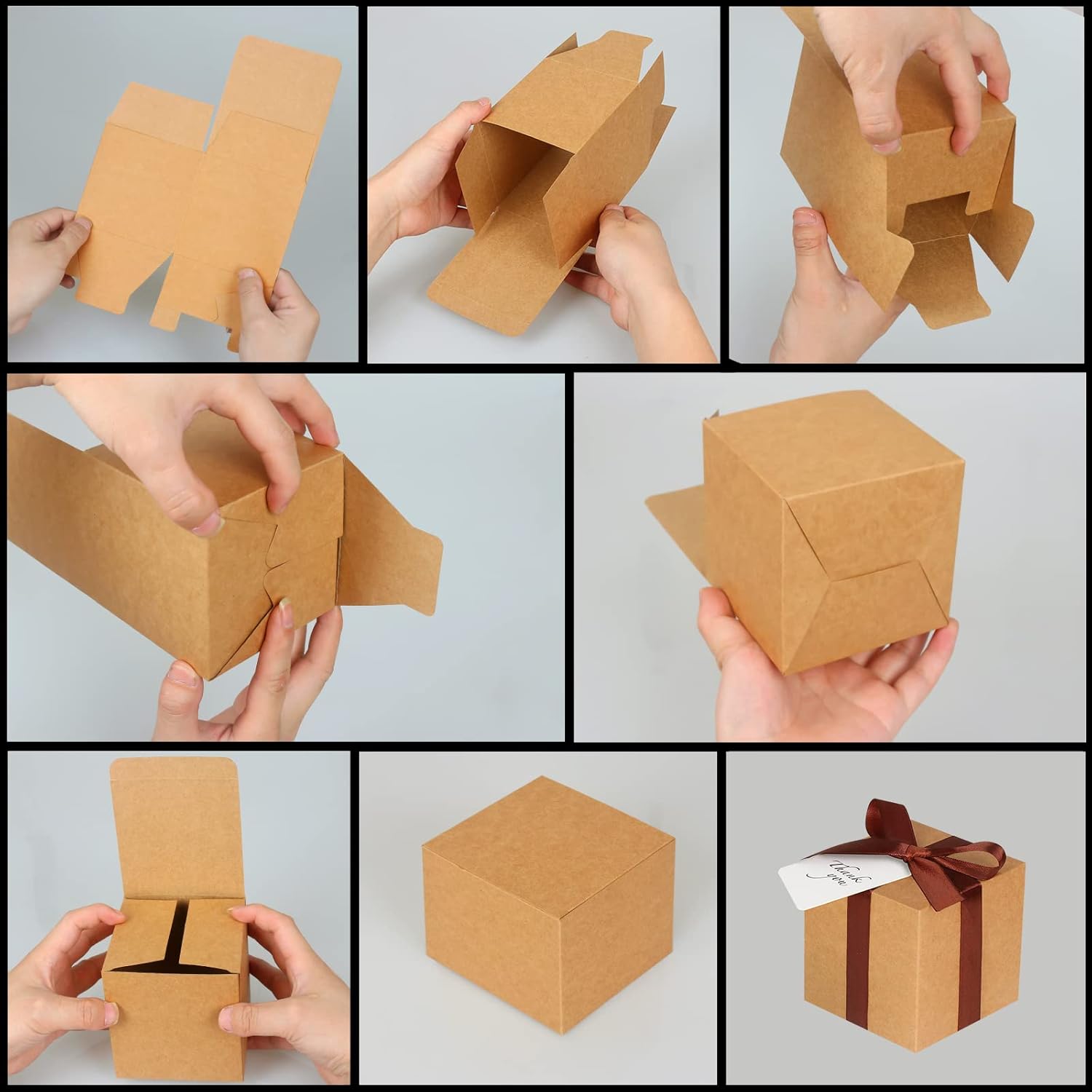 100 Pack Small Gift Boxes with Lids for Parties