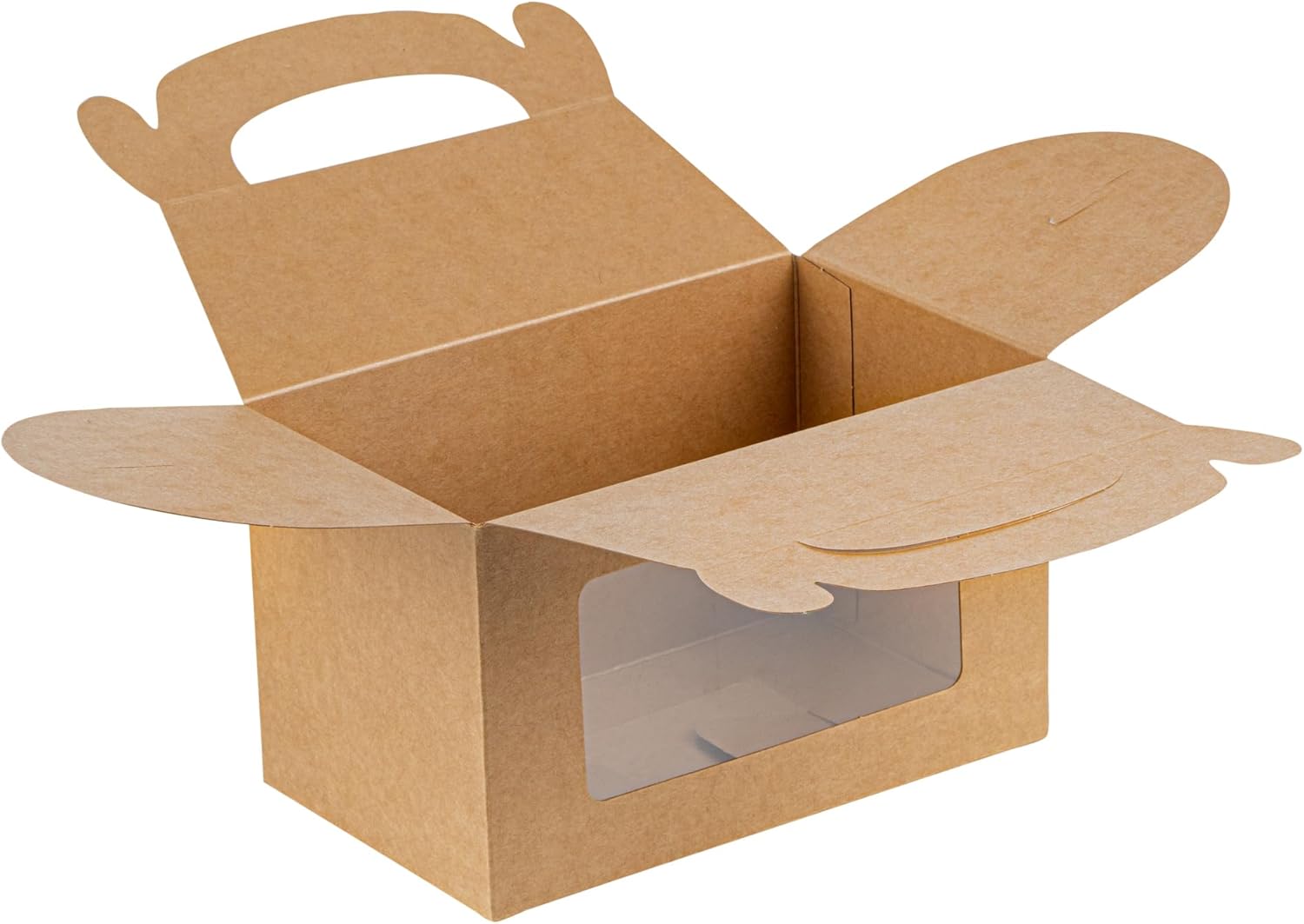 Restaurantware Bio Tek 6x35x35 Inch Gable Gift Boxes