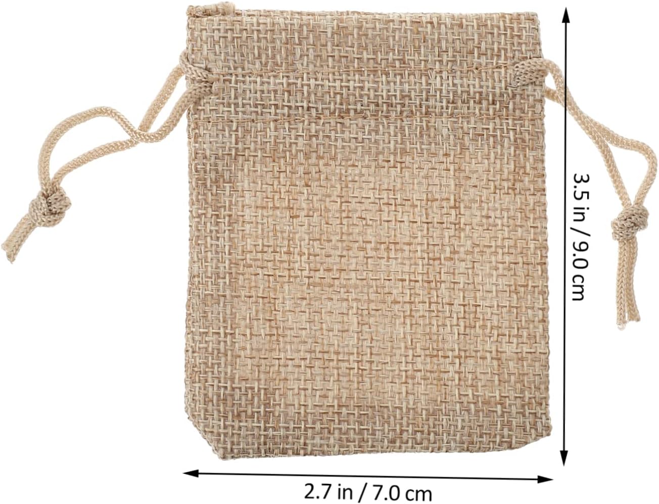 FRCOLOR 50pcs Reusable Drawstring Gift Bags