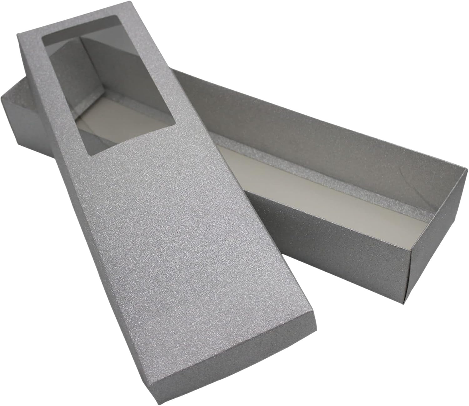 FELANAS 6 Pack Cute Cardboard Gift Boxes with Acetate Window