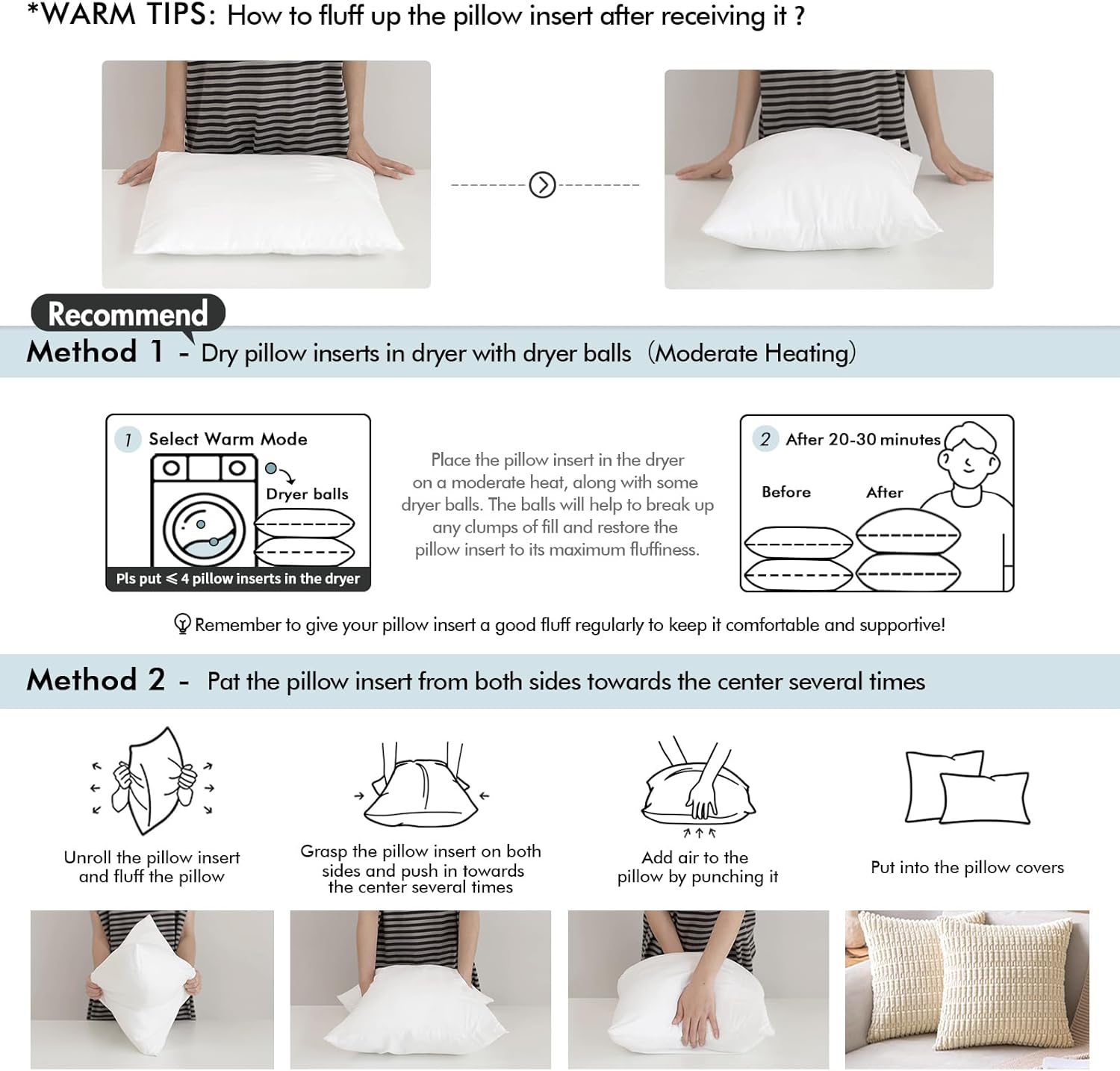 MIULEE Outdoor Pillows Set of 4 16x16