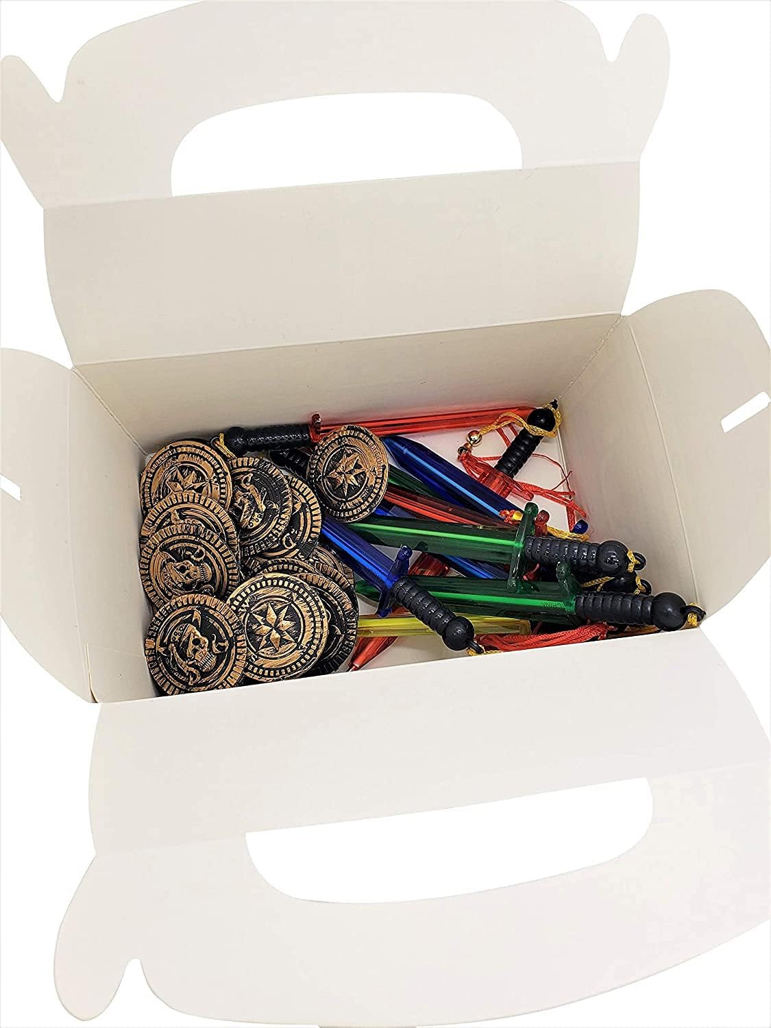 AMERICAN WIT 12 Pack Pirate Treasure Chest Boxes