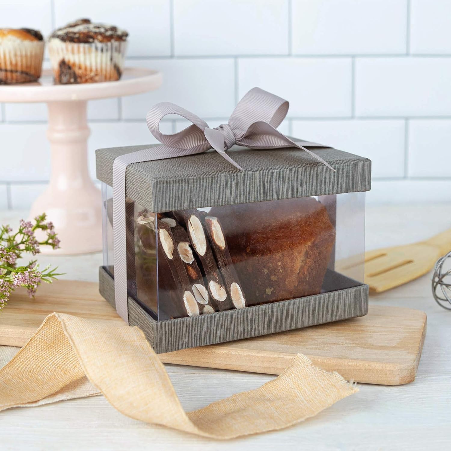 Hammont Clear Gift Box 6-Pack
