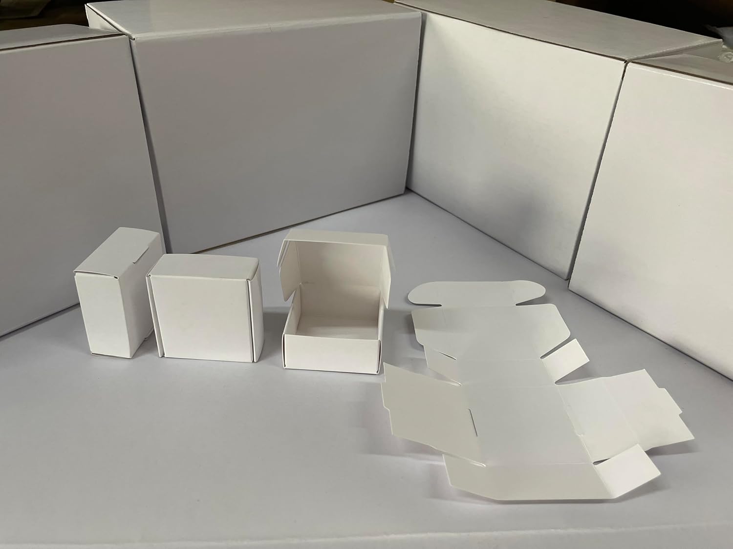 Aspakelle Mini Gift Boxes 100 Pack Kraft 217 x 217 x 098