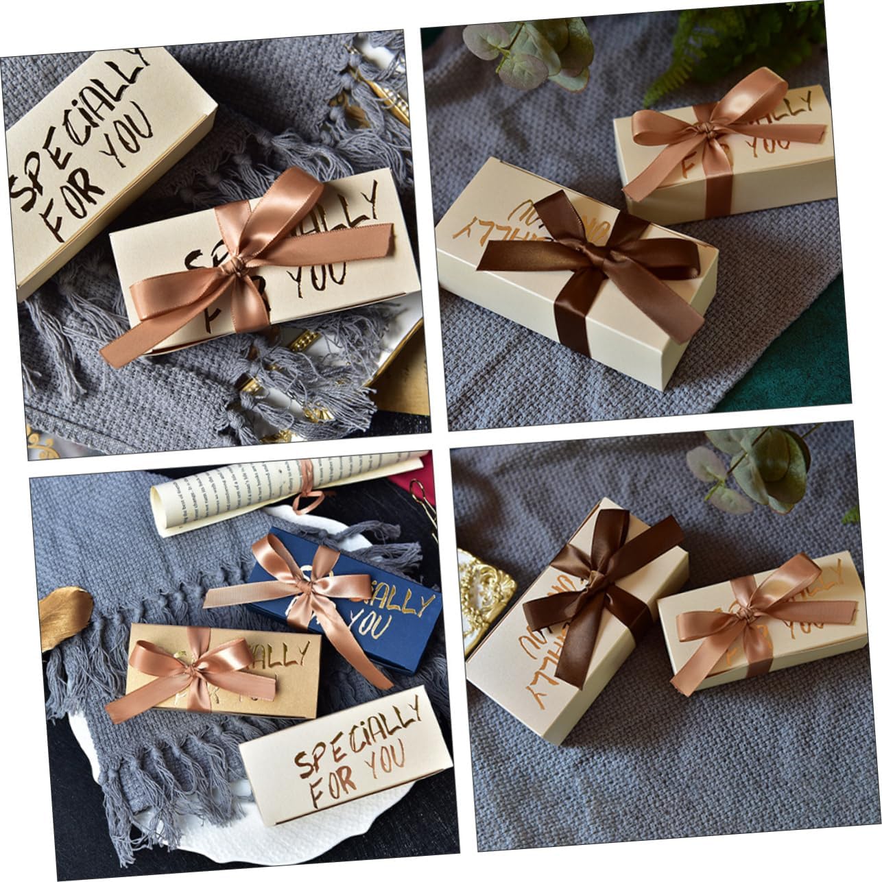 Didiseaon 20pcs Wedding Candy Boxes Paper Storage Pouch Gift Wrapping