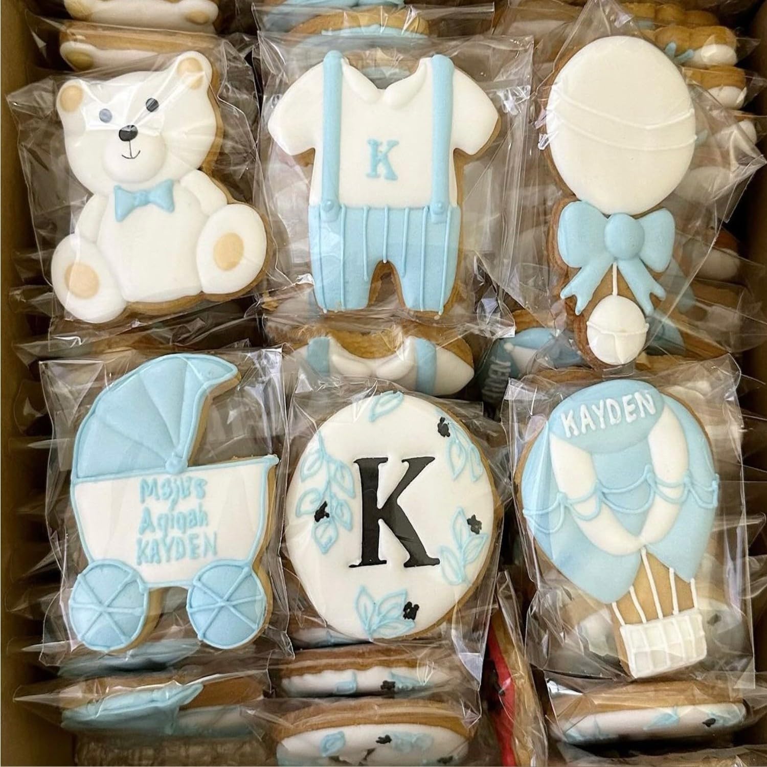 RomanticBaking 500Pcs Clear Cellophane Bags for Treats and Gifts