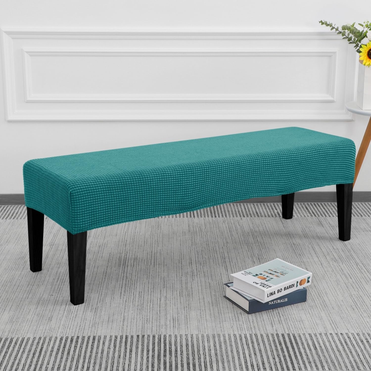 SPRINGRICO Stretch Bench Cover Teal