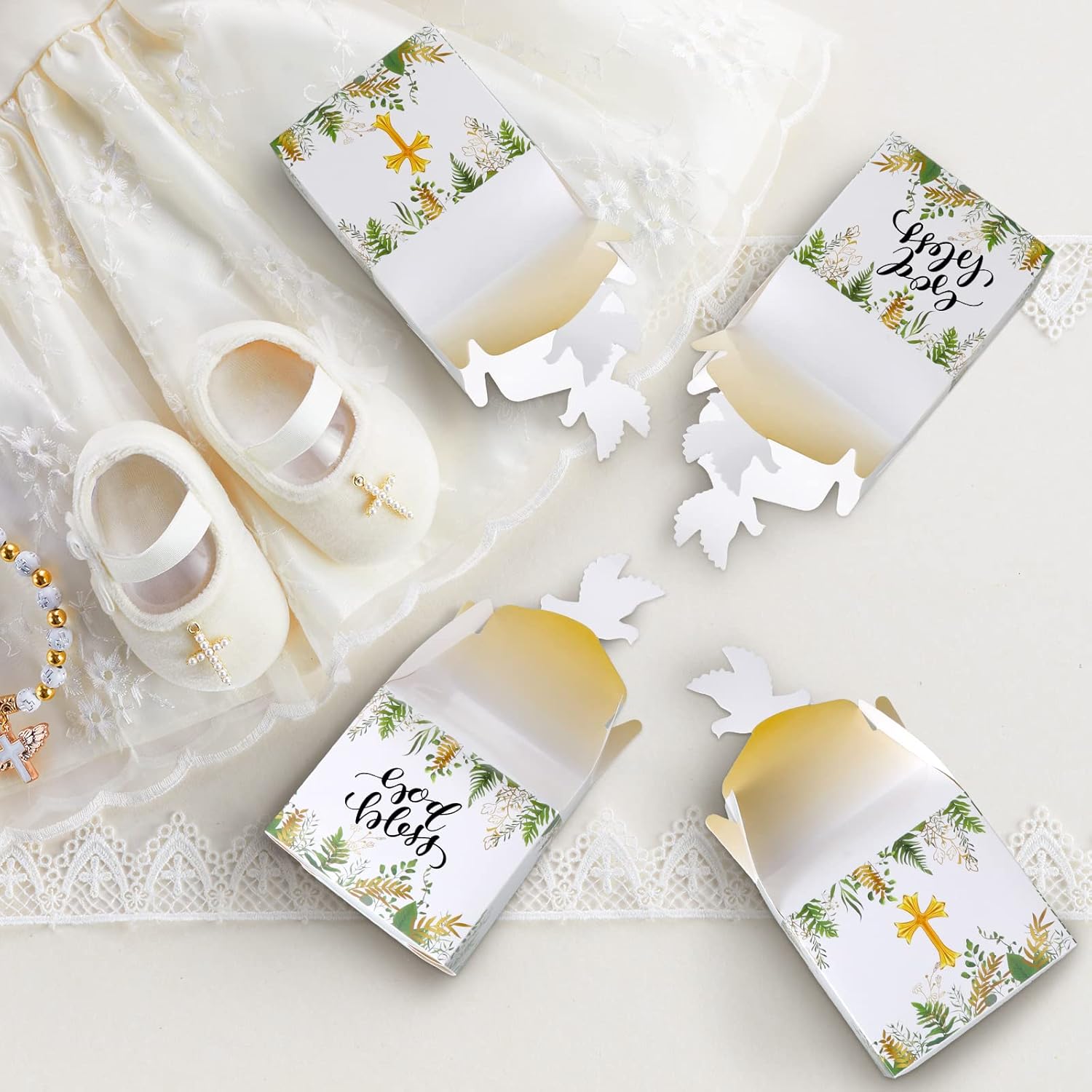 Geyee 48 Pcs Religious Party Goodie Boxes