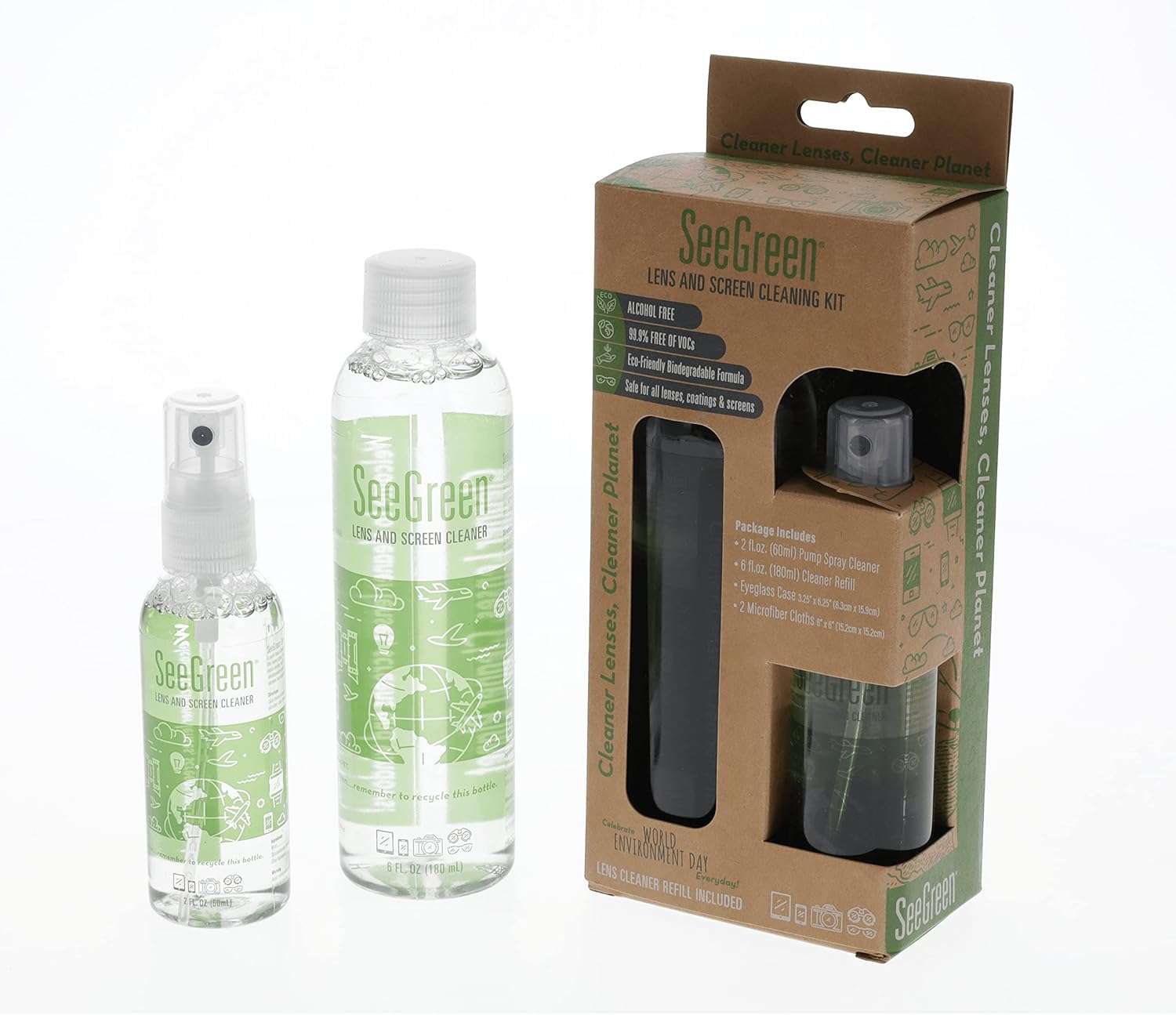 SeeGreen Lens and Screen Cleaning Kit